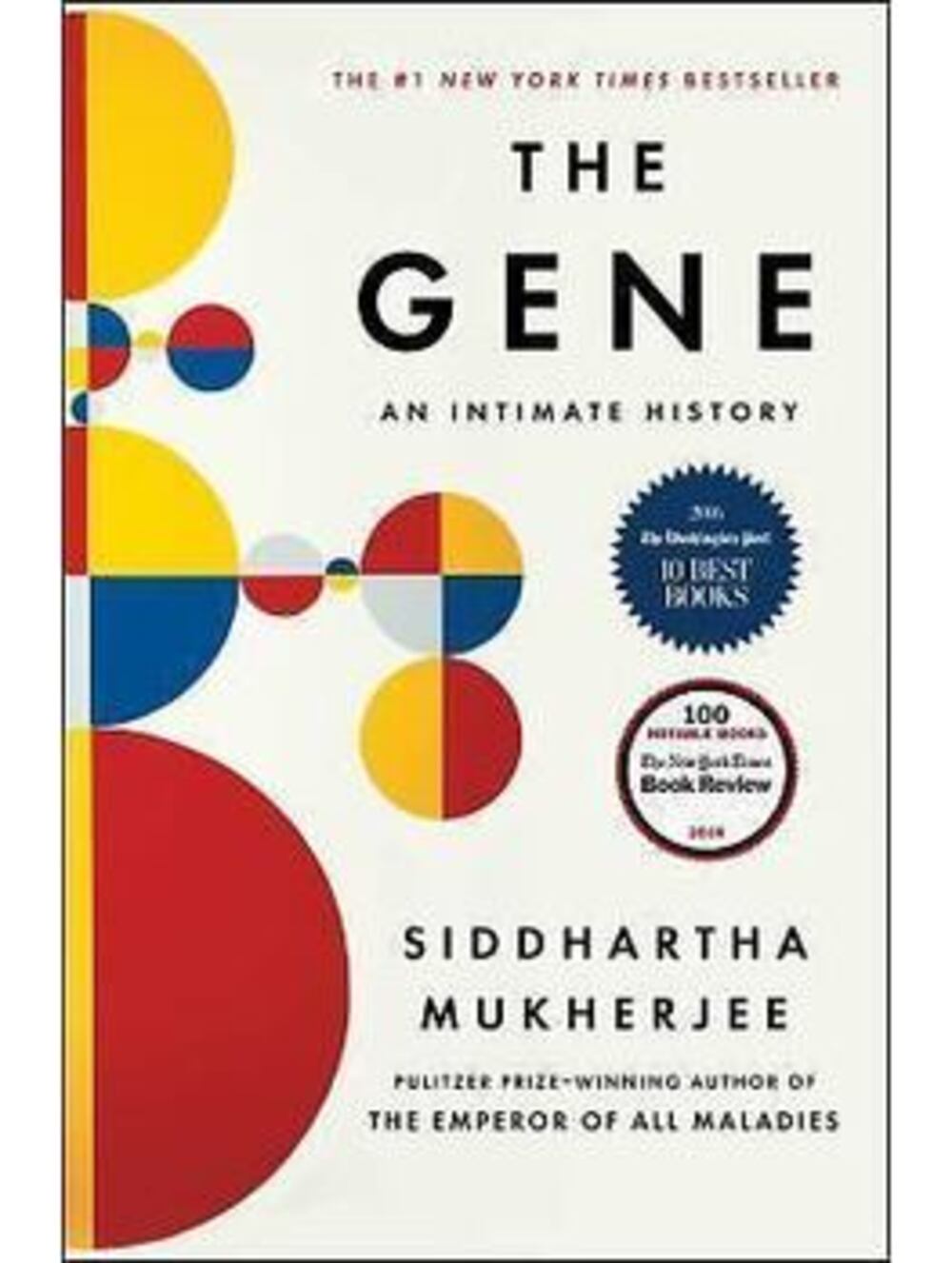Gene : An Intimate History by Siddhartha Mukherjee (2016, Hardcover)-Bestseller
